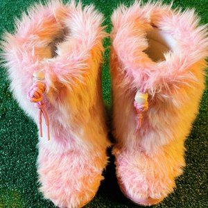 Fuzzy Pink Like UGGs